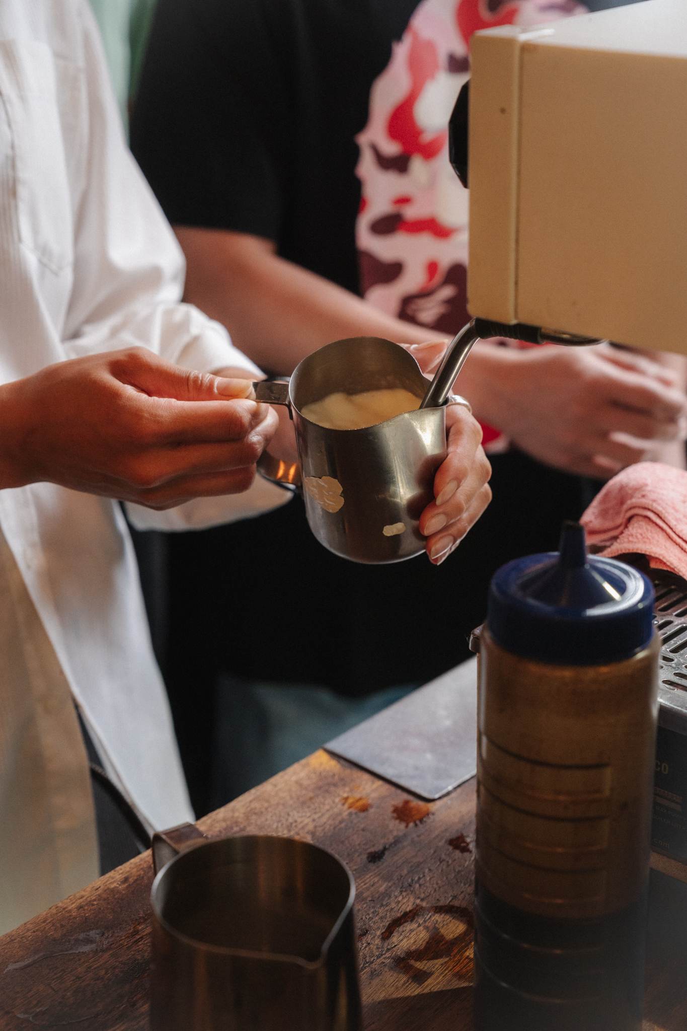 Pouring Latte Art